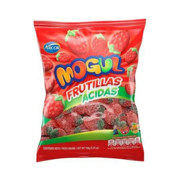 MOGUL FRUTILLAS ACIDAS X 500 GRS