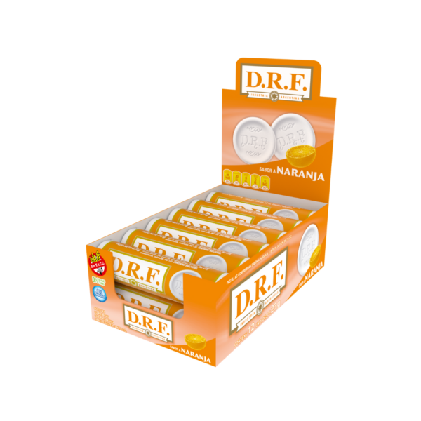 DRF PASTILLAS NARANJA x 12 u SIN TACC