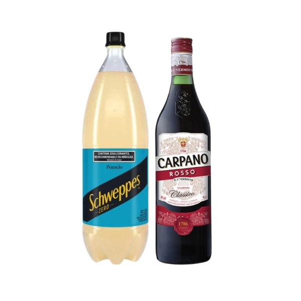 zzCOMBO CARPANO + SCHWEPPES POMELO 1.5