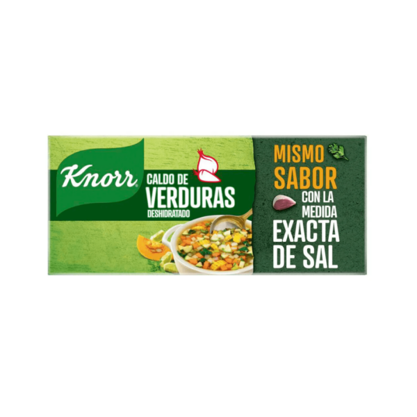CALDO KNORR VERDURA X 12 un