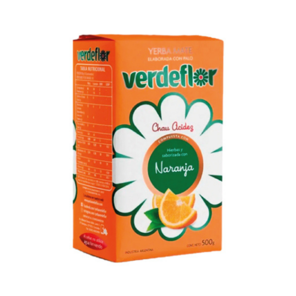 YERBA  VERDEFLOR  NARANJA X 500 grs
