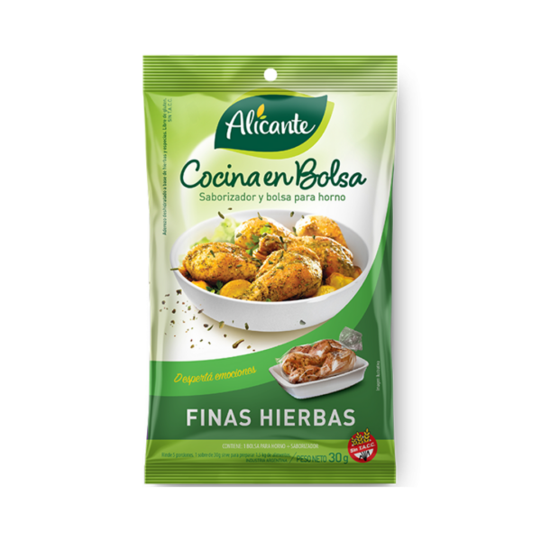 BOLSA P/HORNO FINAS HIERBAS ALICANTE