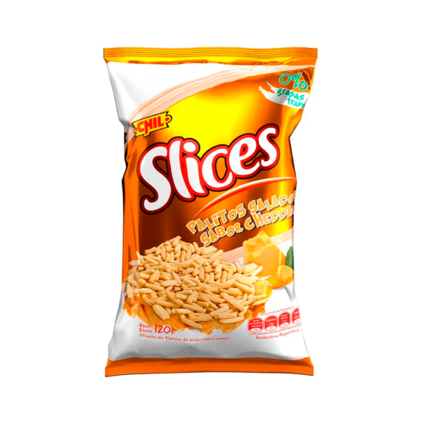 SLICE PALITO SALADO CHEDDAR  X 500 gr