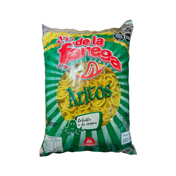 ARITOS DE CEBOLLA A LA CREMA X 600 GRS