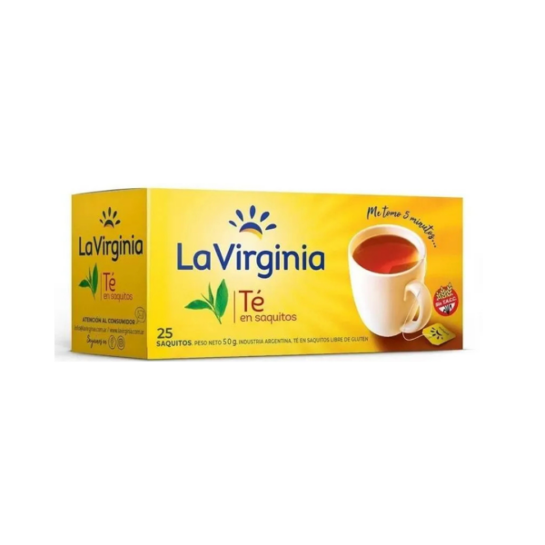 TE  LA VIRGINIA   X 25 SAQ