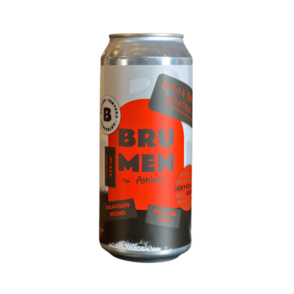 BRUMEN CERVEZA ARTESANAL AMBER X6 UN
