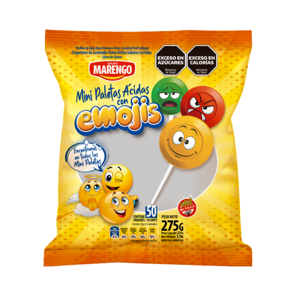 Diseño sin título (49) CHUPETIN EMOJIS MARENGO x50 U. SIN TACC
