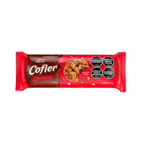 GALLETA COFLER COOKIES  X120grs  ROJA