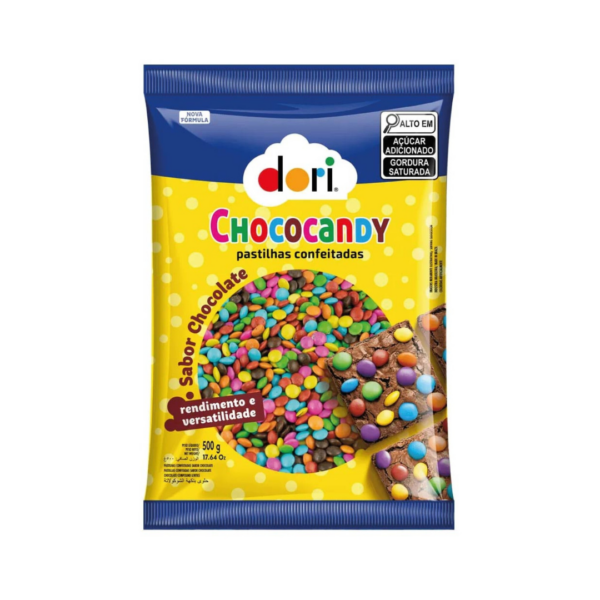 CHOCOCANDY (mini pastillas chocolate) x 500 grs