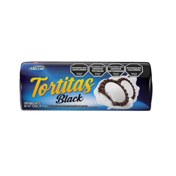 TORTITAS BLACK  X 125 grs galletas