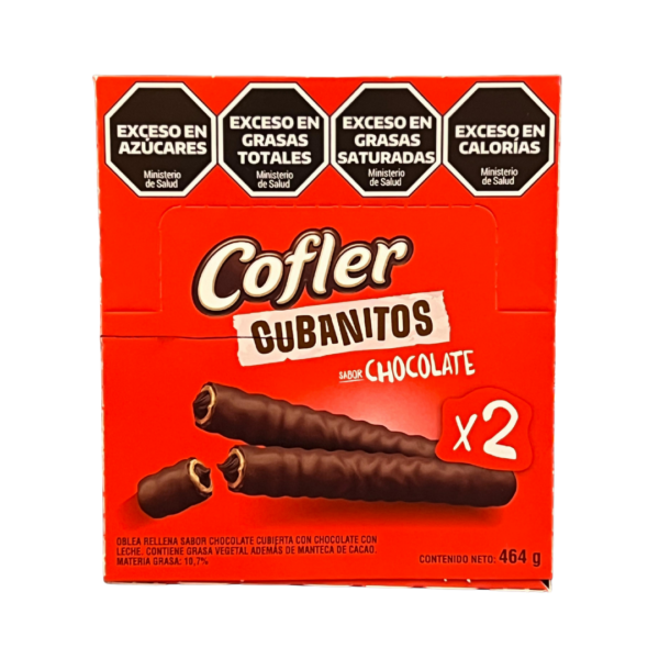 CUBANITOS COFLER LECHE X 16 UN ARCOR