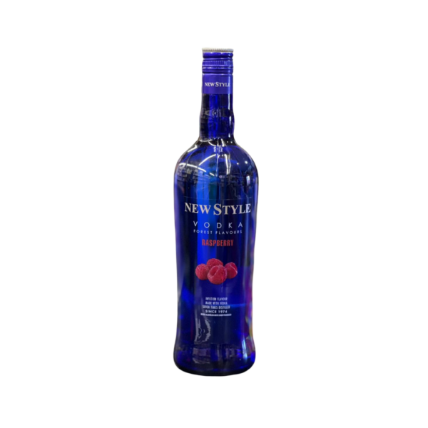 NEW STYLE VODKA RASPBERRY 1LTS