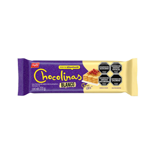 CHOCOLINA x170grs blancas NUEVAS