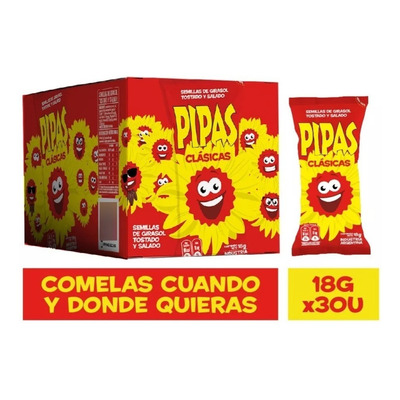PIPAS ROJAS C/U