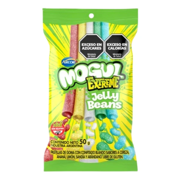 MOGUL  EXTREME  JELLY BEANS (caja x 10 )
