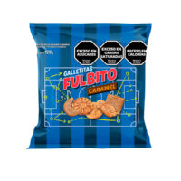 GALLETAS FULBITO CARAMEL X 120 GRS