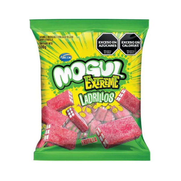 MOGUL LADRILLOS FRUTILLA X 500 GRS