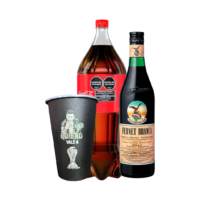 COMBO FERNET + COCA 2.50 lts + VASO FERNETOMETRO