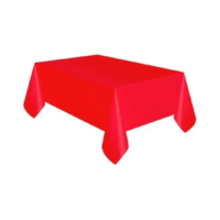 NO ES PANINI (4) MANTEL PLASTICO 1.2 X 2 MTS ROJO