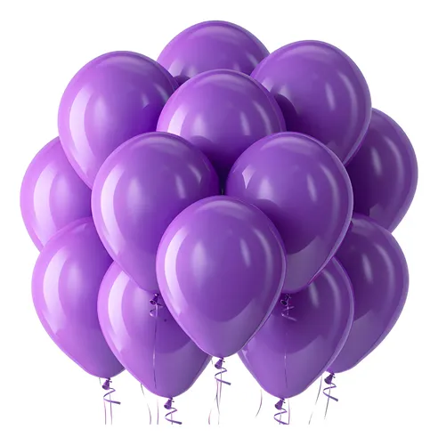 D_NQ_NP_837231-MLA92789277646_092025-O GLOBO DECORADOR (12 X 25 UN ) VIOLETA