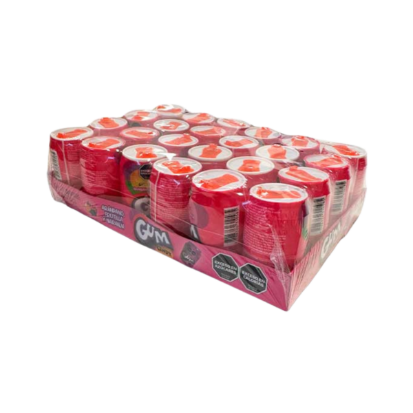 CHICLES LATAS GUM (SABORES SURTIDOS) X 24 UN