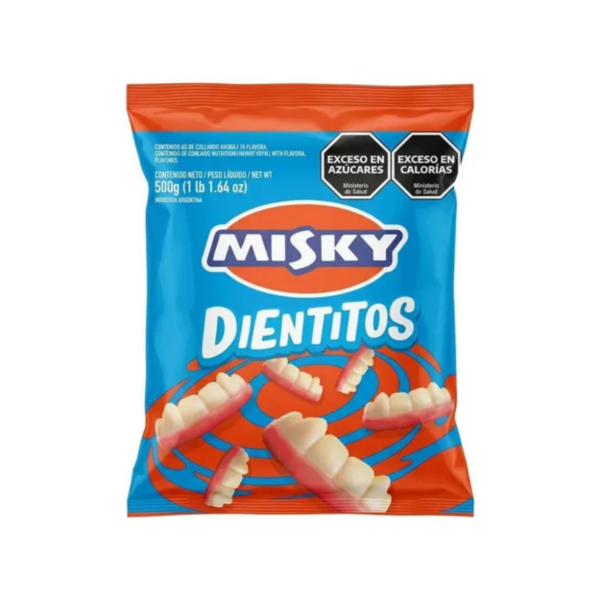 GOMITAS MISKY DIENTITOS X 500 GRS