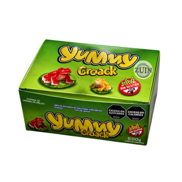 YUMMY GOMITAS CROACK (10 X 50 GRS) SIN TACC