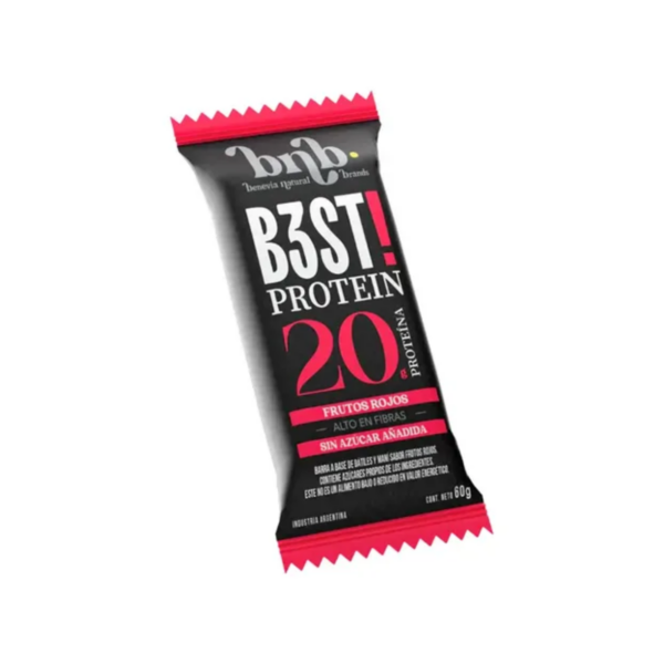 BARRA PROTEIN FRUTOS ROJOS  SIN TACC B3ST