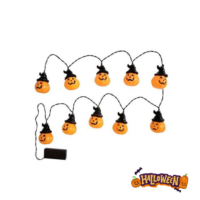 El Mayorista (30) GUIRNALDA CALABAZA C/ GORRO LUZ