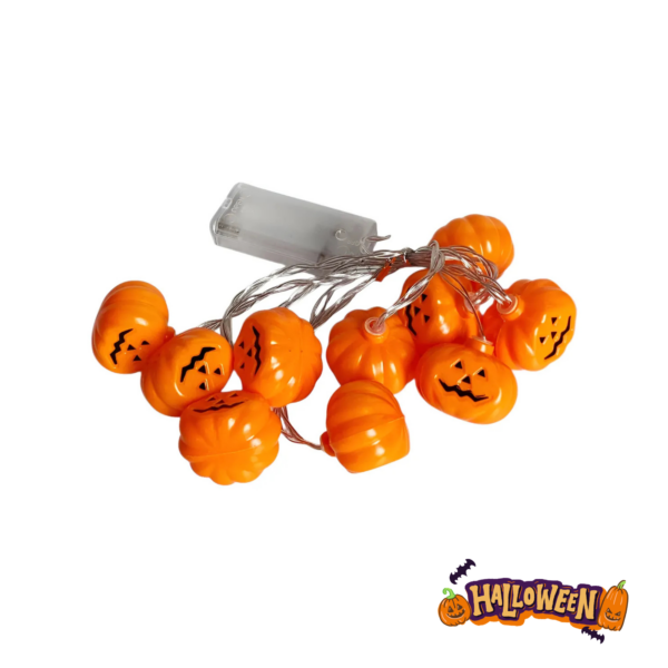 GUIRNALDA CALABAZASANGRIENTA CON LUZ