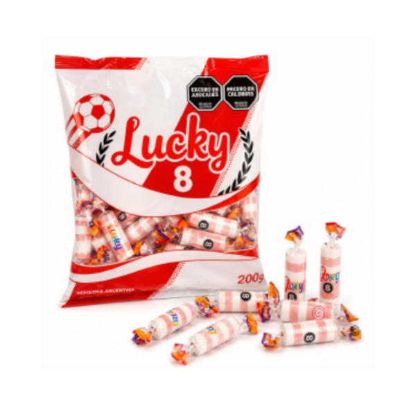 PASTILLAS LUCKY 8 * RIVER * X 200 GRS