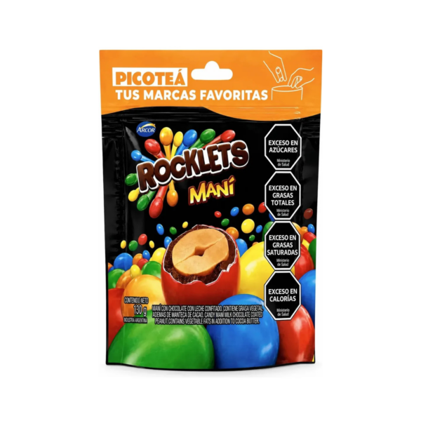 POUCH ROCKET MANI  X 130 GRS